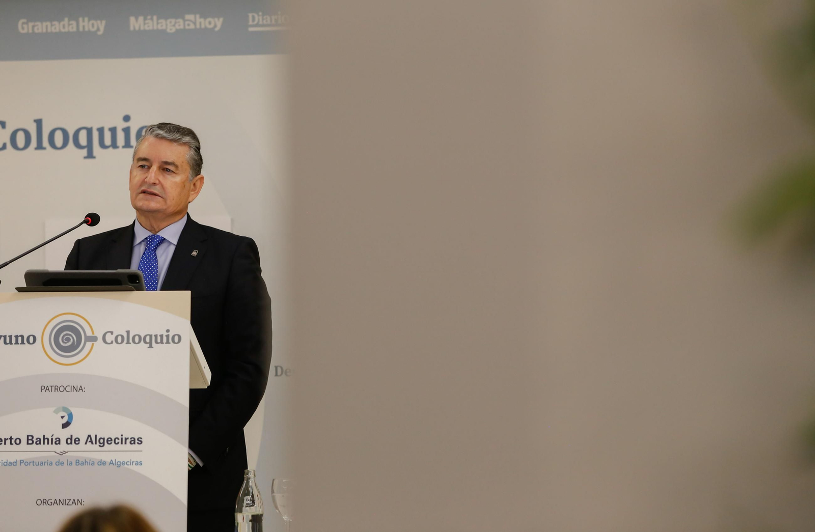 Las fotos del desayuno coloquio de Europa Sur y el Propeller Club de Algeciras con Antonio Sanz