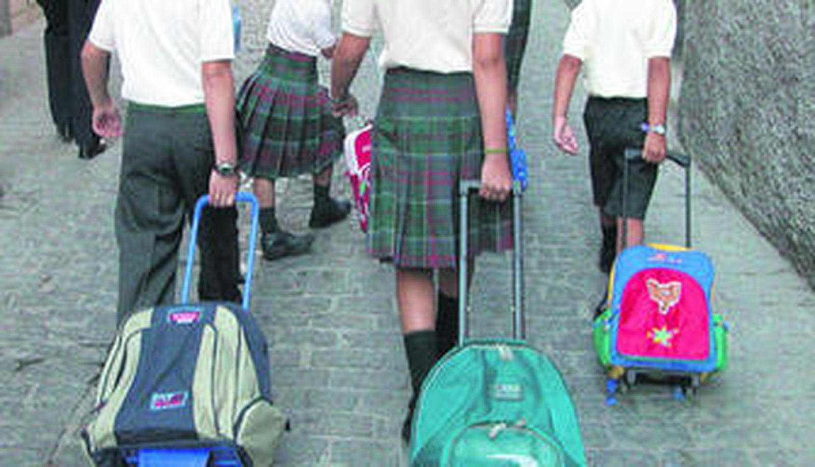 La mochila no debe ser un lastre para la salud de los alumnos