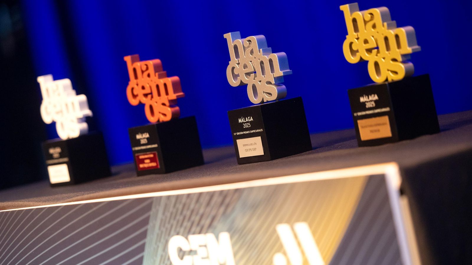 Entrega de premios Hacemos Málaga de la Diputación y la Confederación de Empresarios de Málaga (CEM)