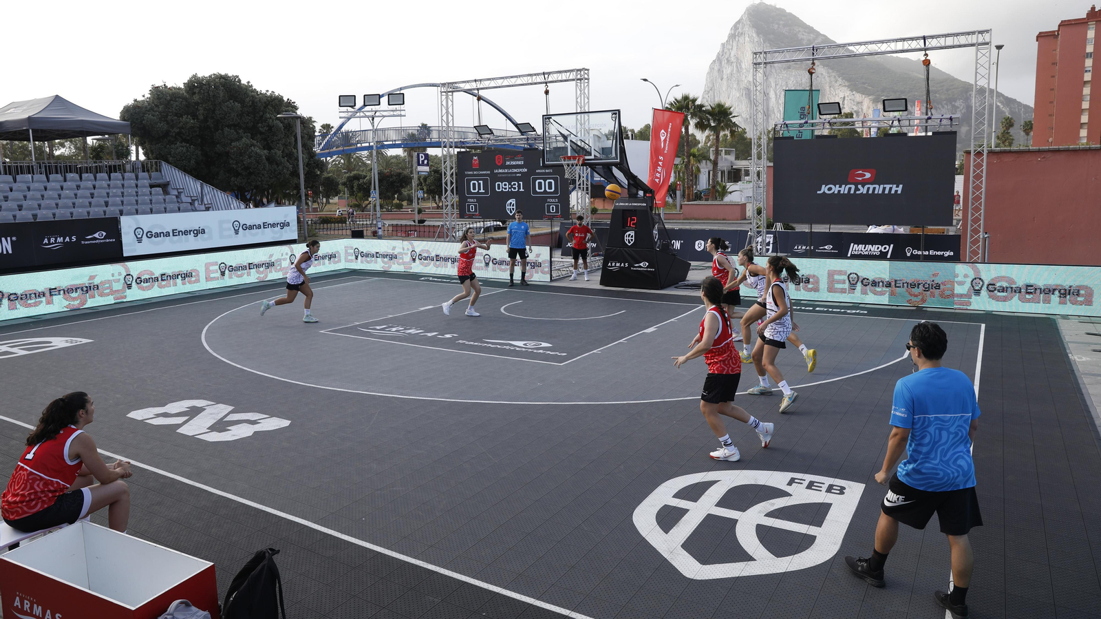 Las fotos de la segunda jornada del torneo internacional de baloncesto 3x3 de La Línea