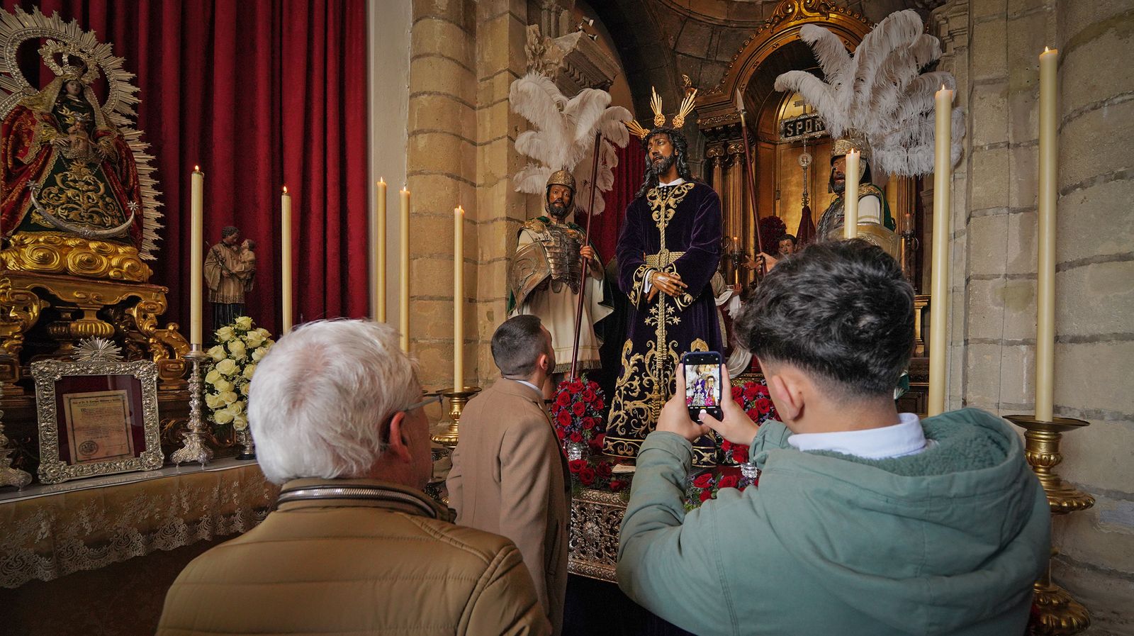 Besamanos y besapiés del cuarto domingo de Cuaresma en Jerez