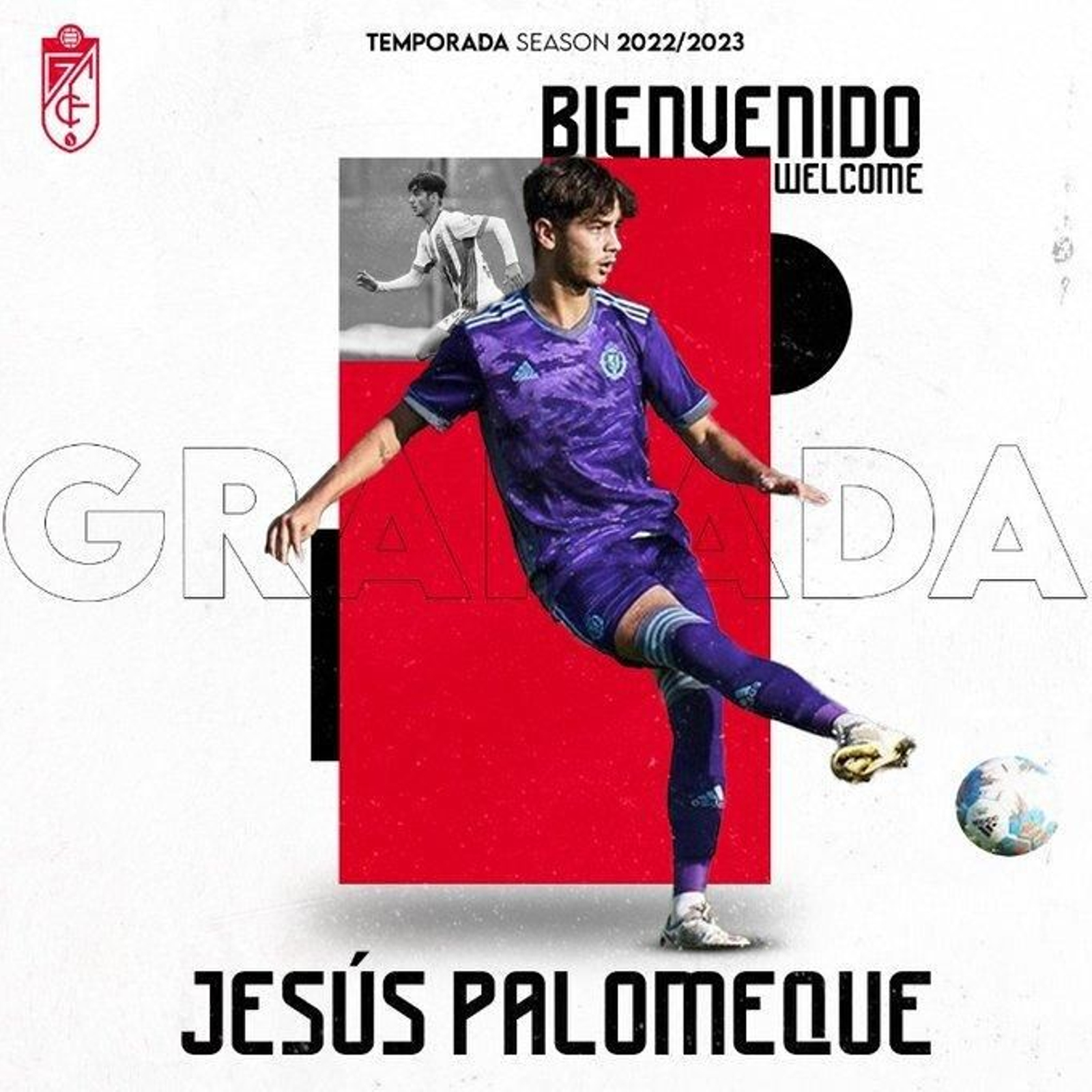 Así anunció el Granada la llegada de Palomeque
