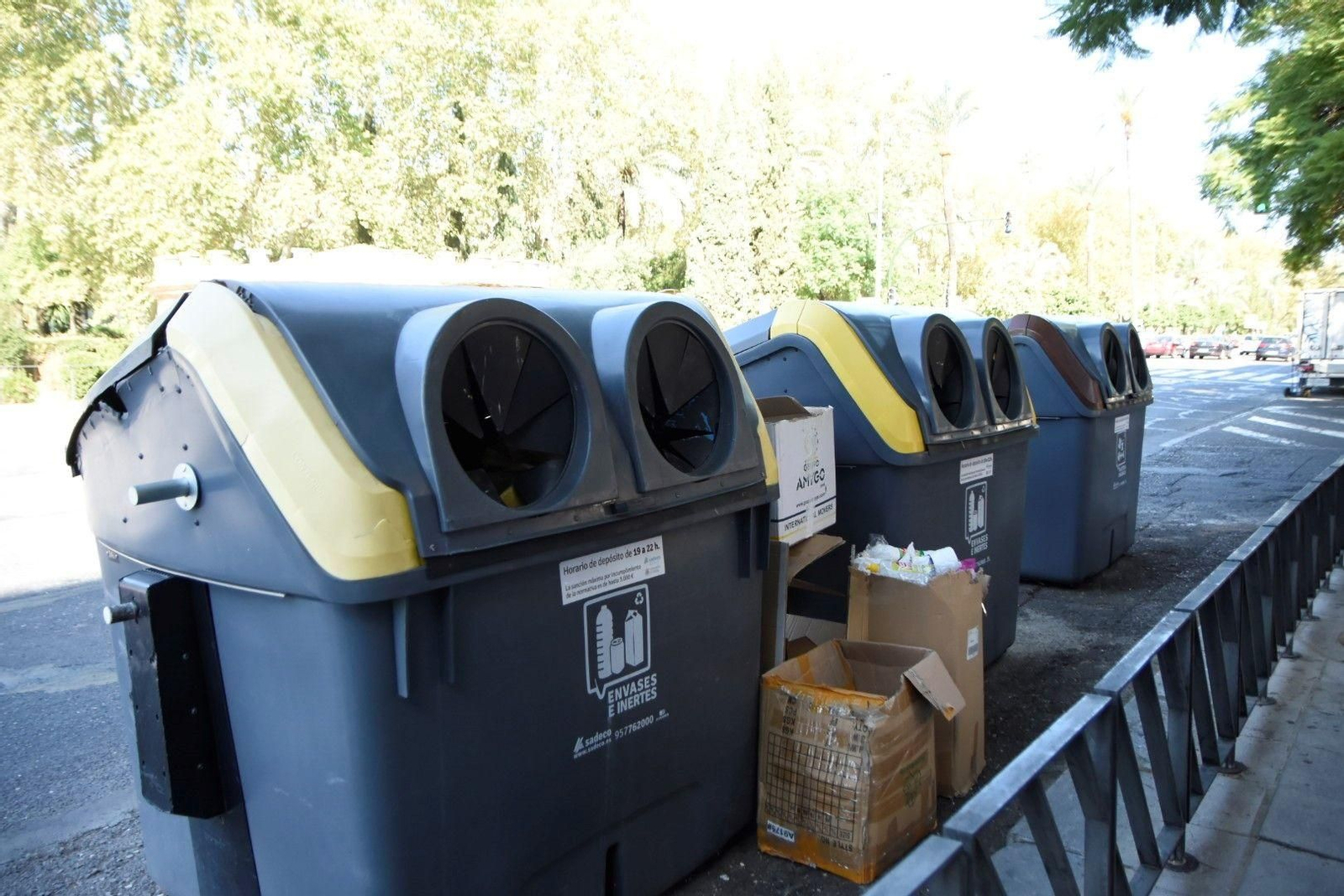 Contenedores de Sadeco