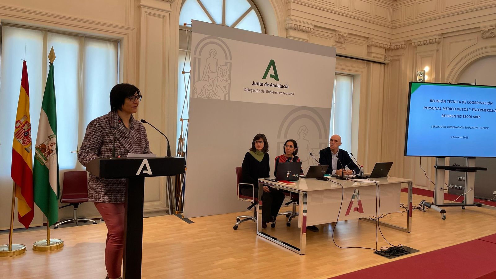 La delegada María José Martín preside la inauguración de la reunión técnica de coordinación