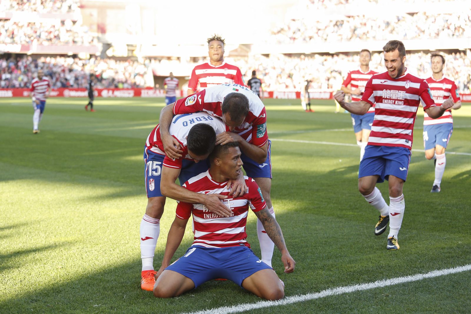 El Granada CF-Huesca, en imágenes