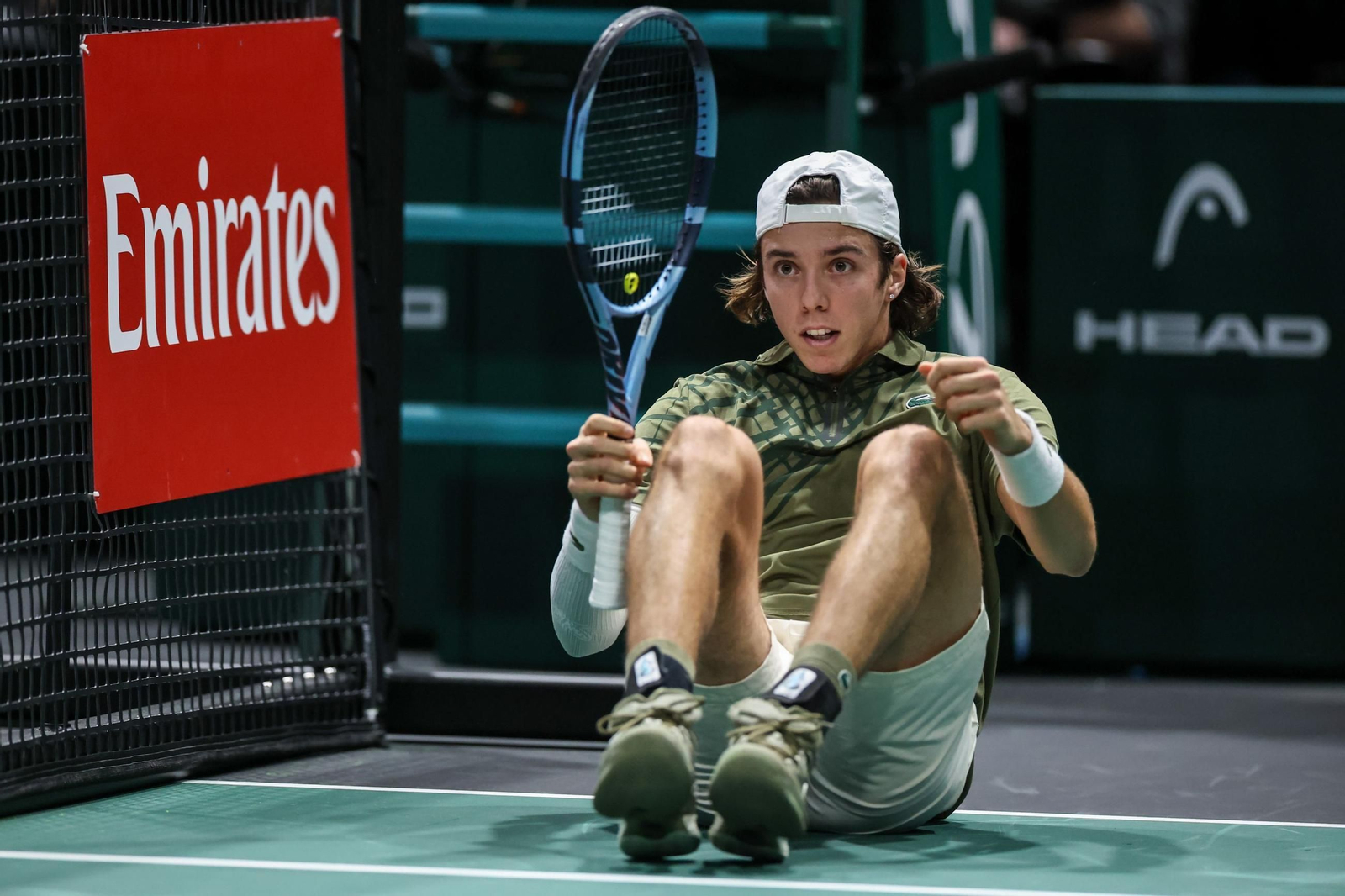Alejandro Davidovich-Arthur Cazaux del Masters 1000 de París, en fotos