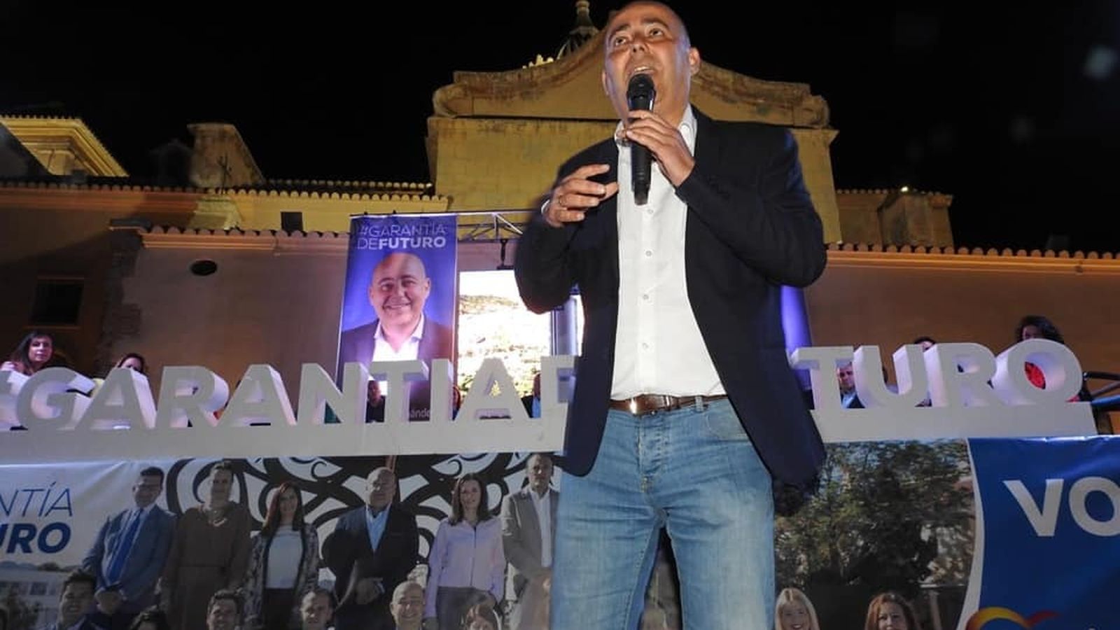 Domingo Fernández Zurano, candidato del PP en Huércal-Overa