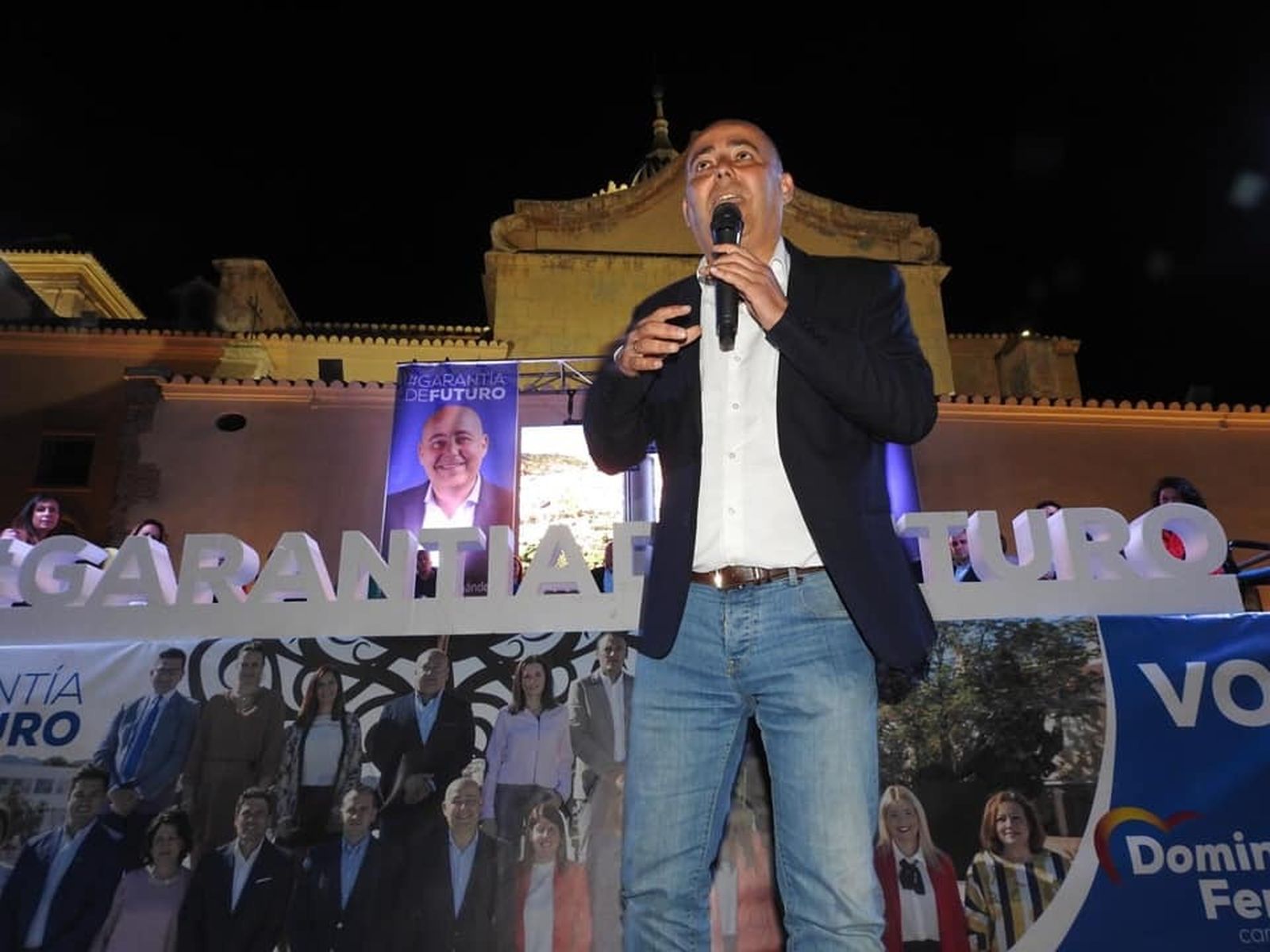 Domingo Fernández Zurano, candidato del PP en Huércal-Overa