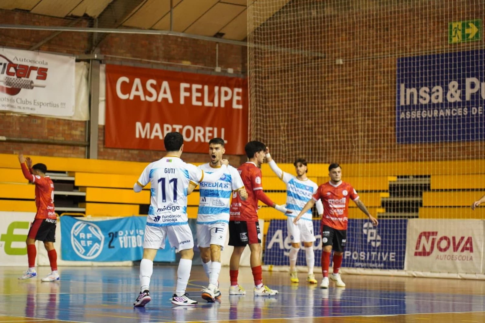 Tres puntos muy peleados del Heredia 21 en Martorell (5-7)