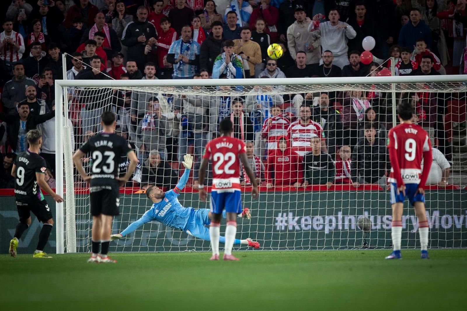 Las mejores imágenes del Granada CF-Málaga CF