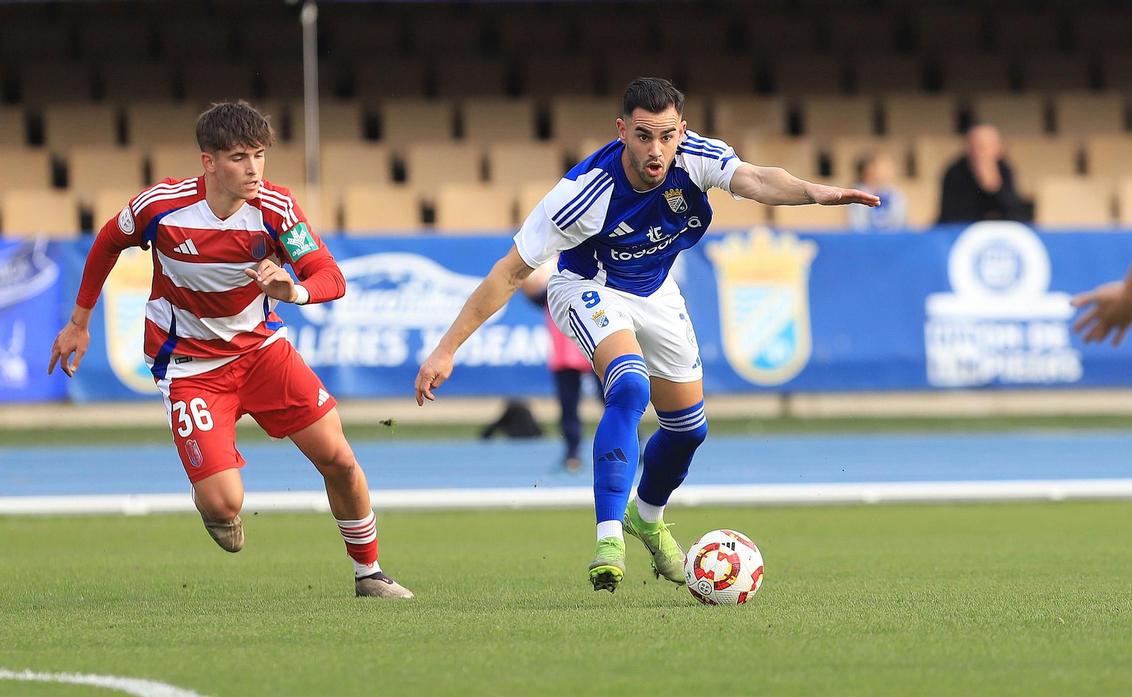 Imágenes del partido entre el Xerez CD - Recreativo Granada en Chapín