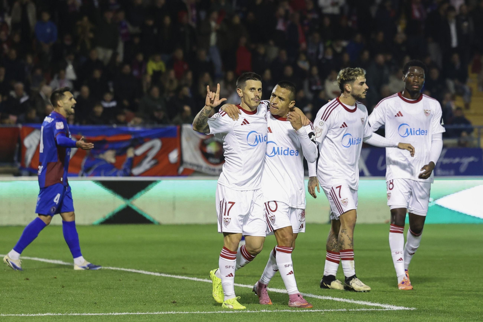 Las fotos del Extremadura-Sevilla