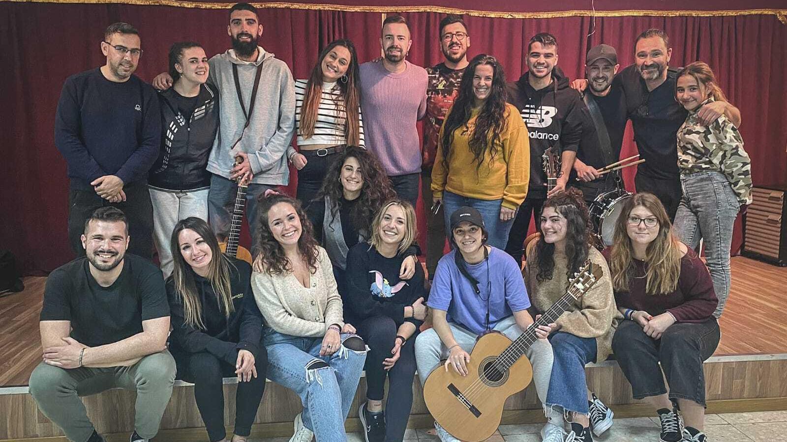 La comparsa 'La creadora'.