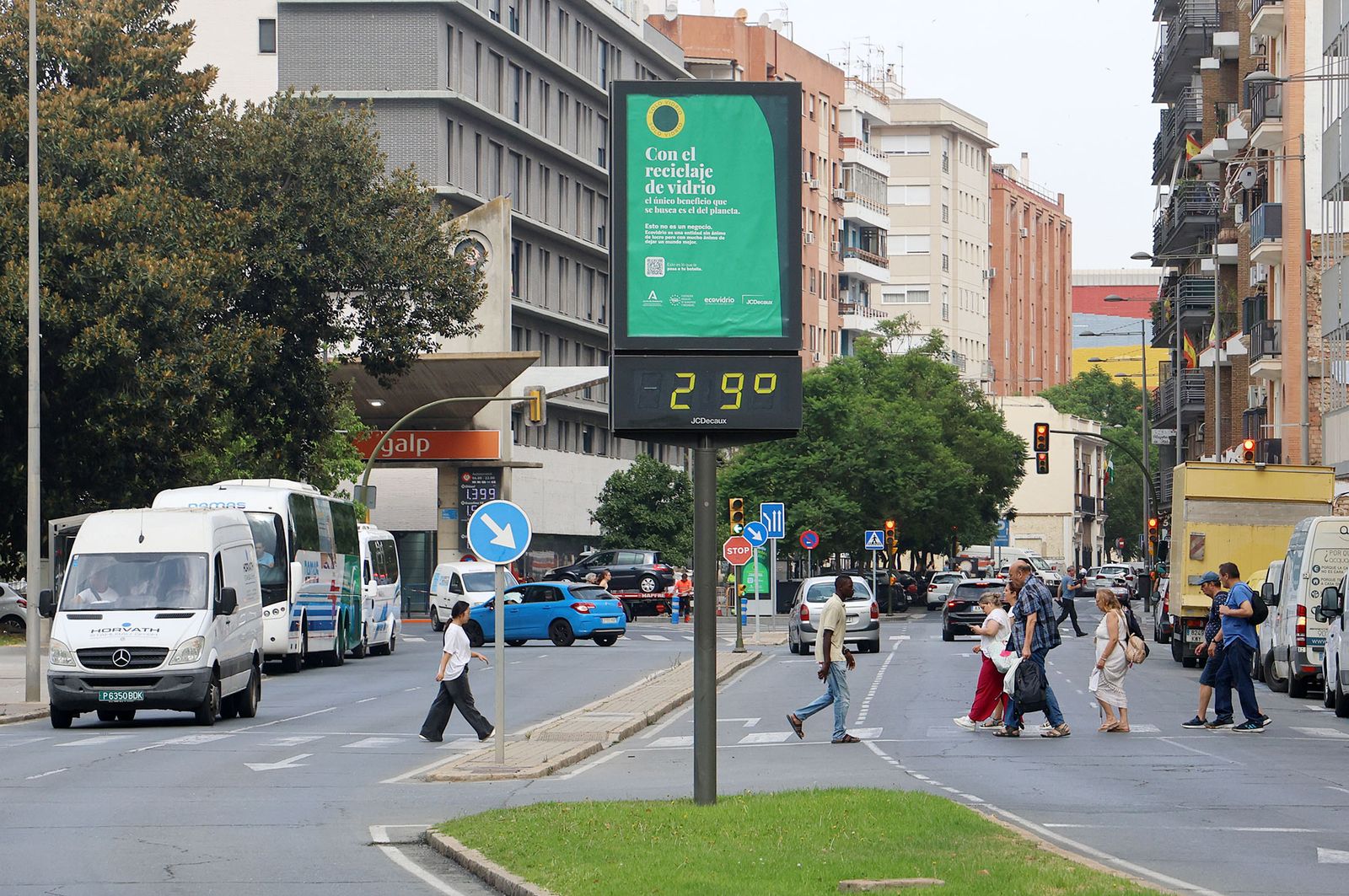 Imágenes del lunes 29 de julio en Huelva