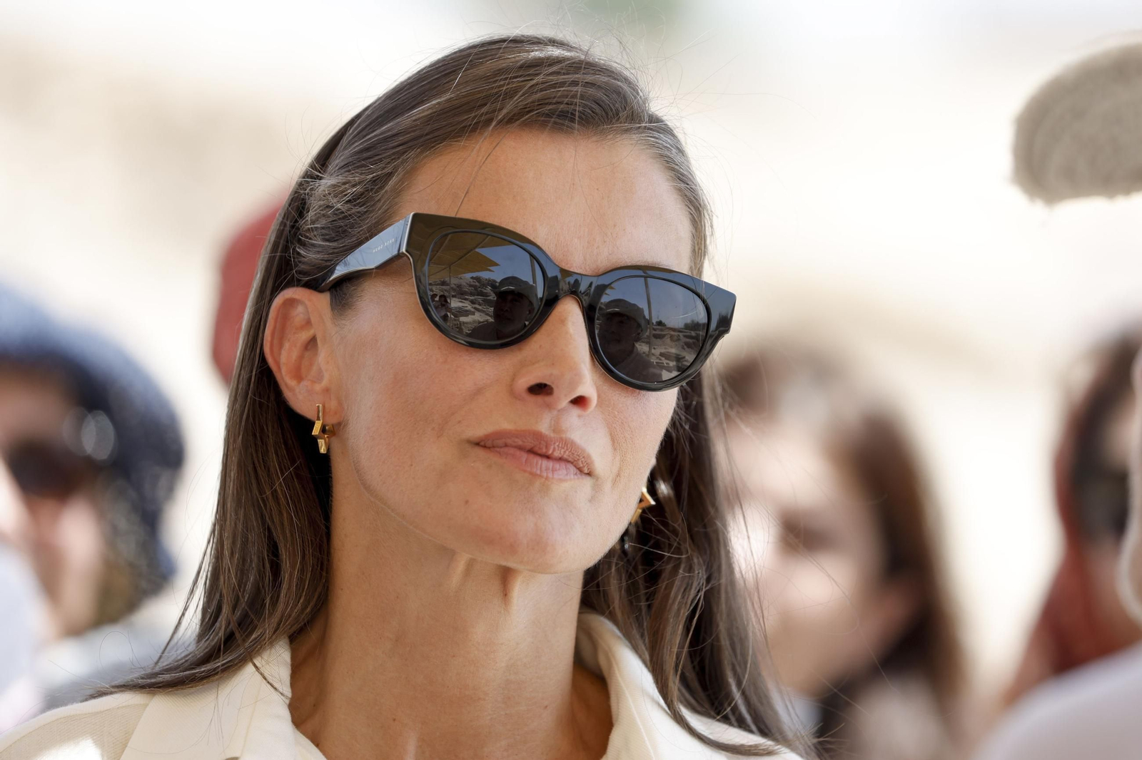 Las fotos de la visita de don Felipe y doña Letizia al Valle de los Reyes de Egipto, en Luxor