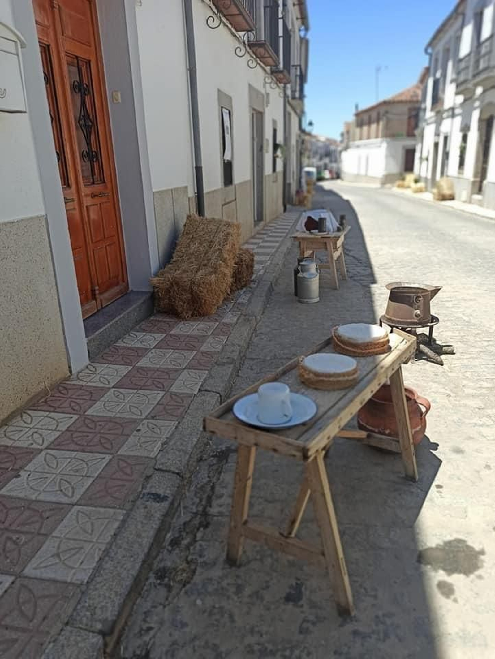 Así de bonitas lucen las calles de Villanueva del Duque con motivo de su XVII Feria de Turismo