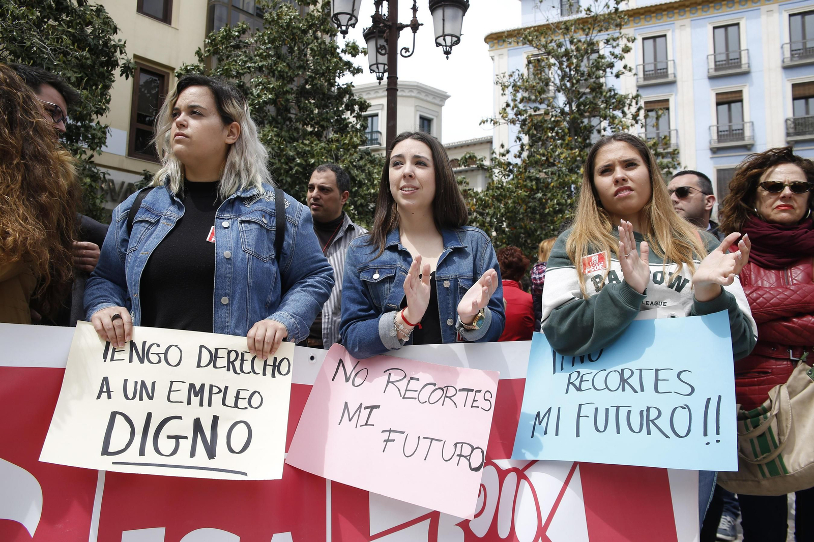 La manifestación del Primero de Mayo de Granada, en imágenes