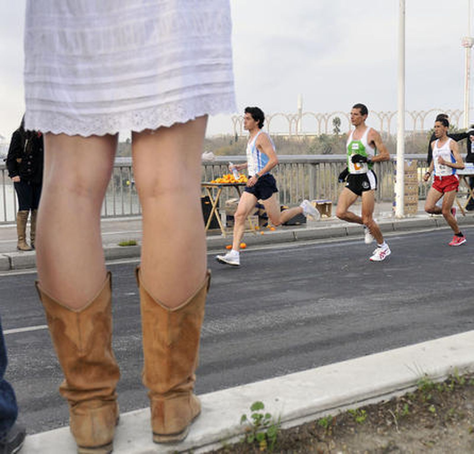 El etíope Daniel Abera gana la XXVII Maratón de Ciudad de Sevilla. / Juan Carlos Vázquez