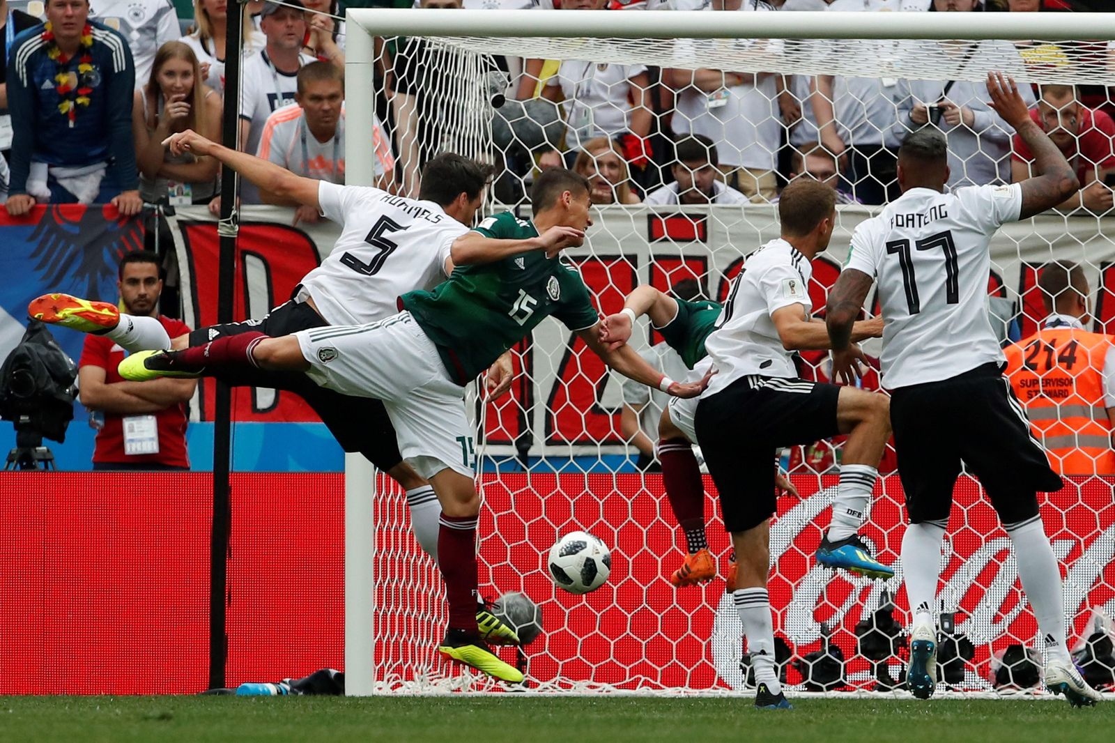 Las imágenes del Alemania-México