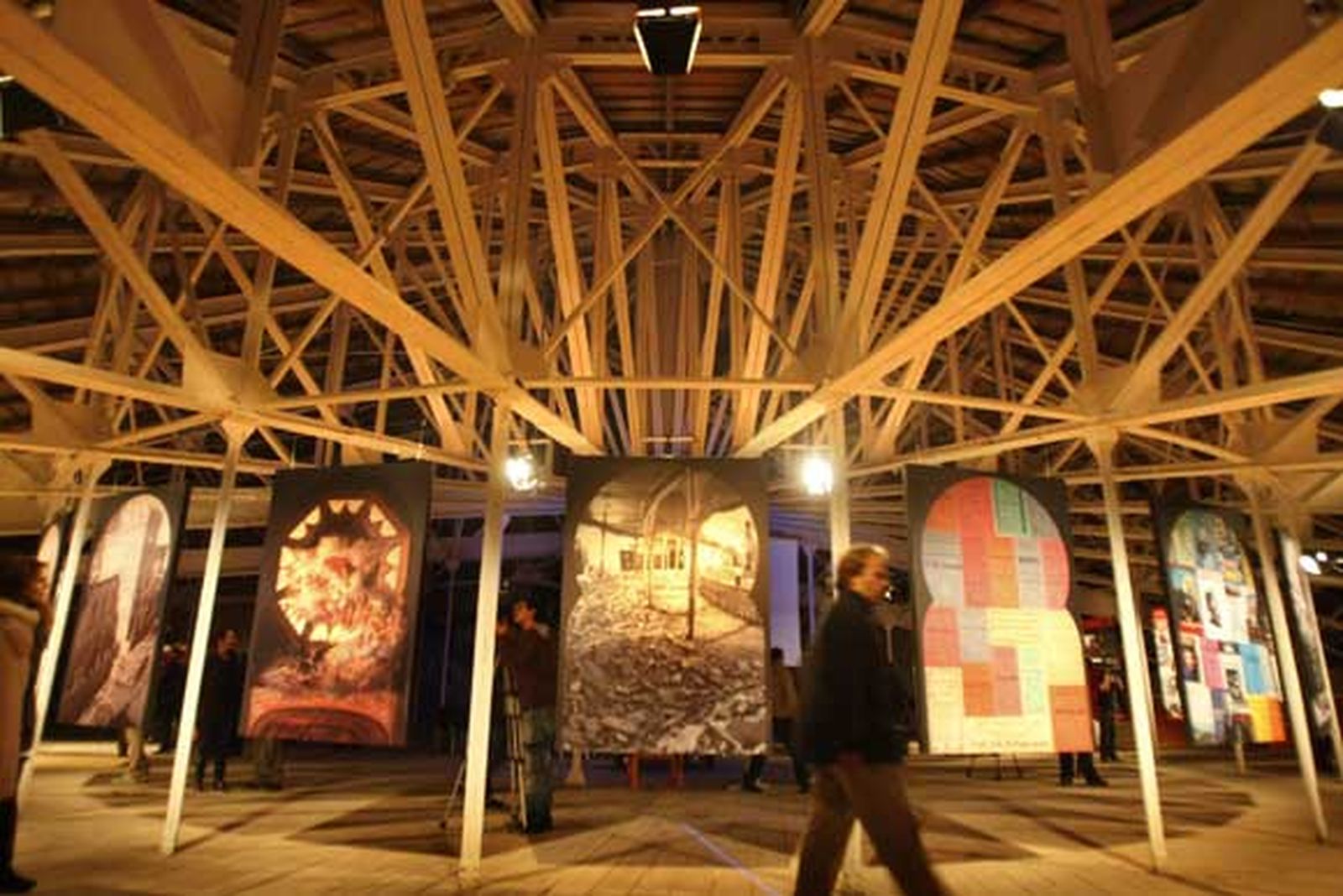 Vista del conjunto central de la exposición.

Foto: Jose Braza