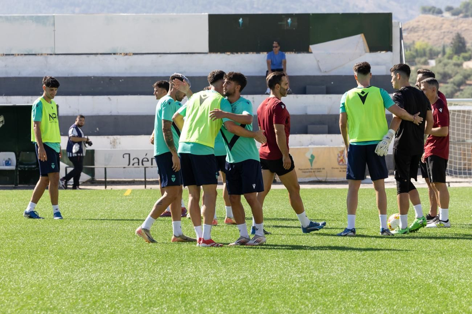 El primer entrenamiento del Real Jaén de la temporada 2025-26