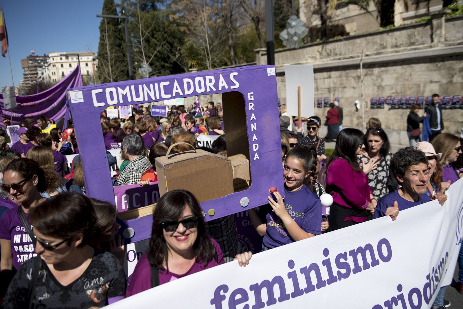 Así ha vivido Granada el 8-M