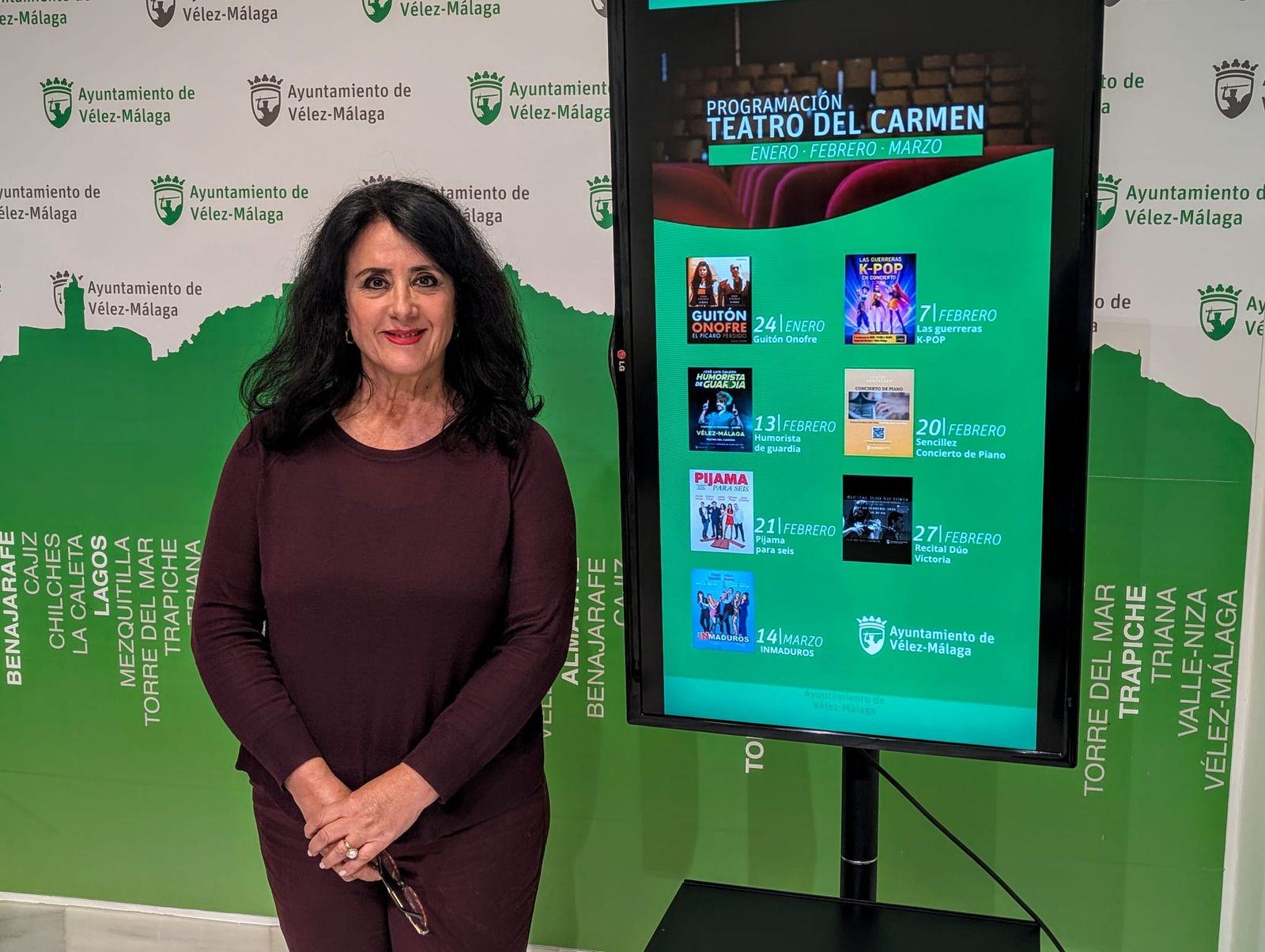 Presentación de la programación del primer trimestre de 2026 del Teatro del Carmen