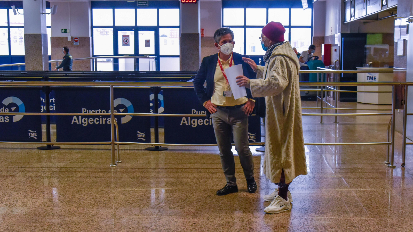 Primer día de viajes en ferry de Algeciras a Tánger-Med tras la pandemia