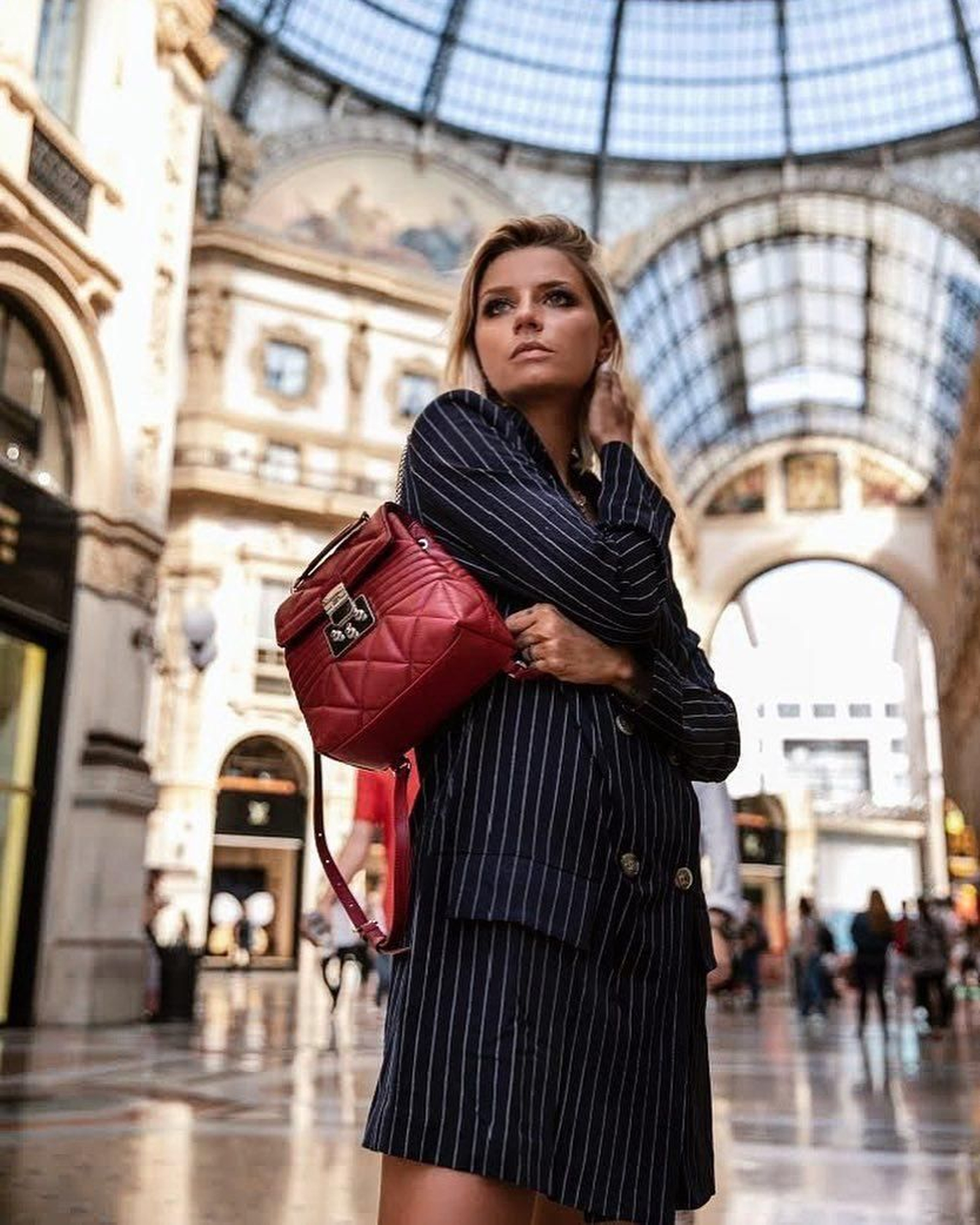 La italiana Veronica Ferraro con el modelo 'Fortuna' (450€).