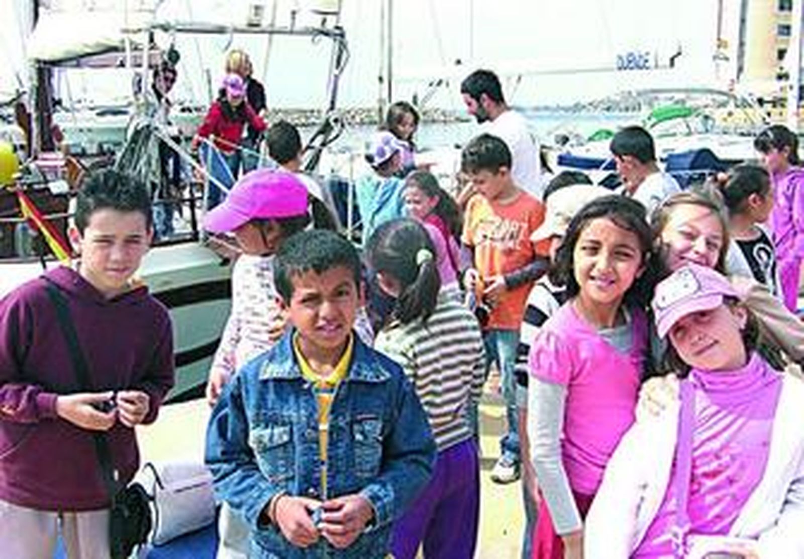 Los más pequeños disfrutaron ayer con los 'secretos' del Vell Mari.