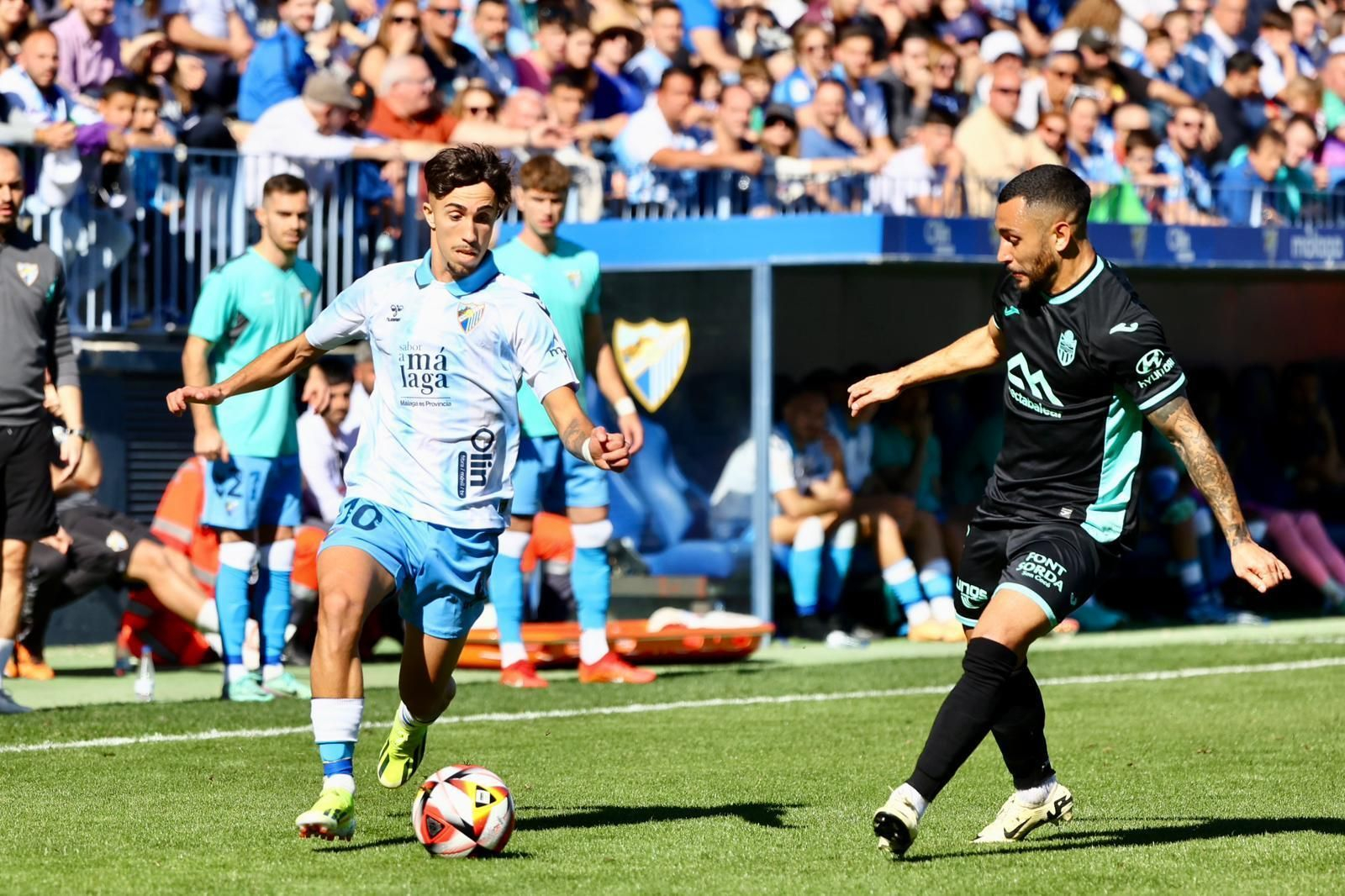 El Málaga CF - Atlético Baleares, en fotos