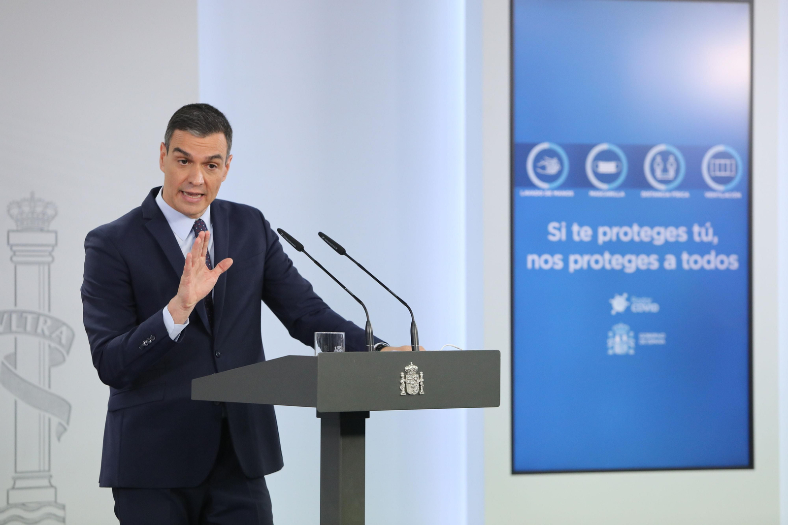 El presidente del Gobierno, Pedro Sánchez.