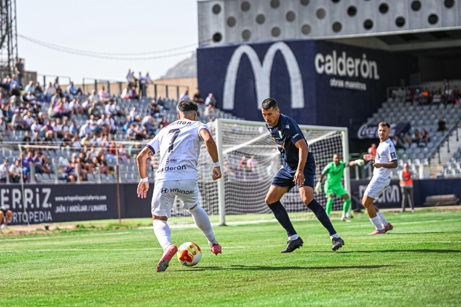 La afición lagarta en el empate entre el Real Jaén y UD Melilla, en imágenes