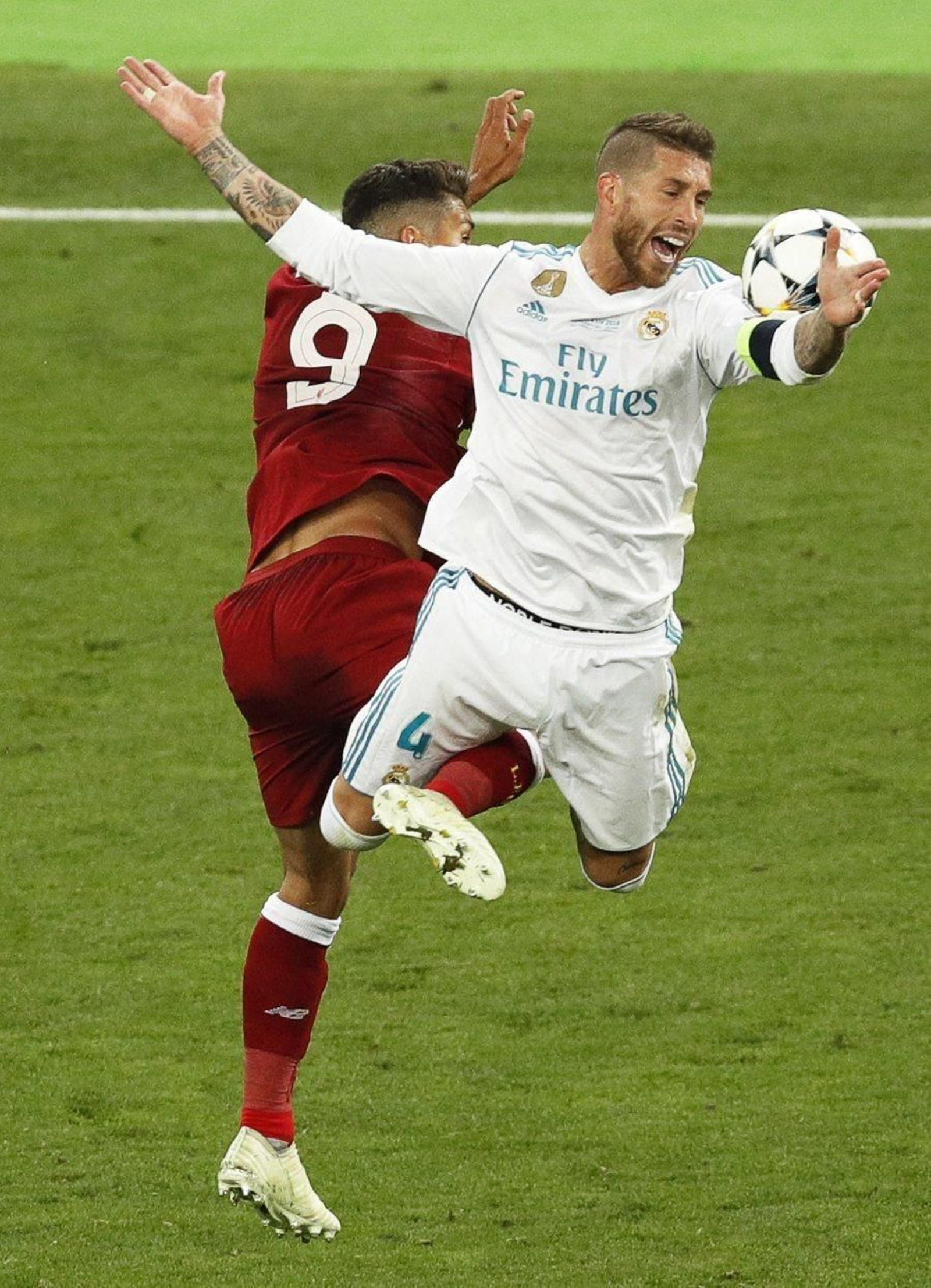 Las imágenes de la final de la Champions en Kiev