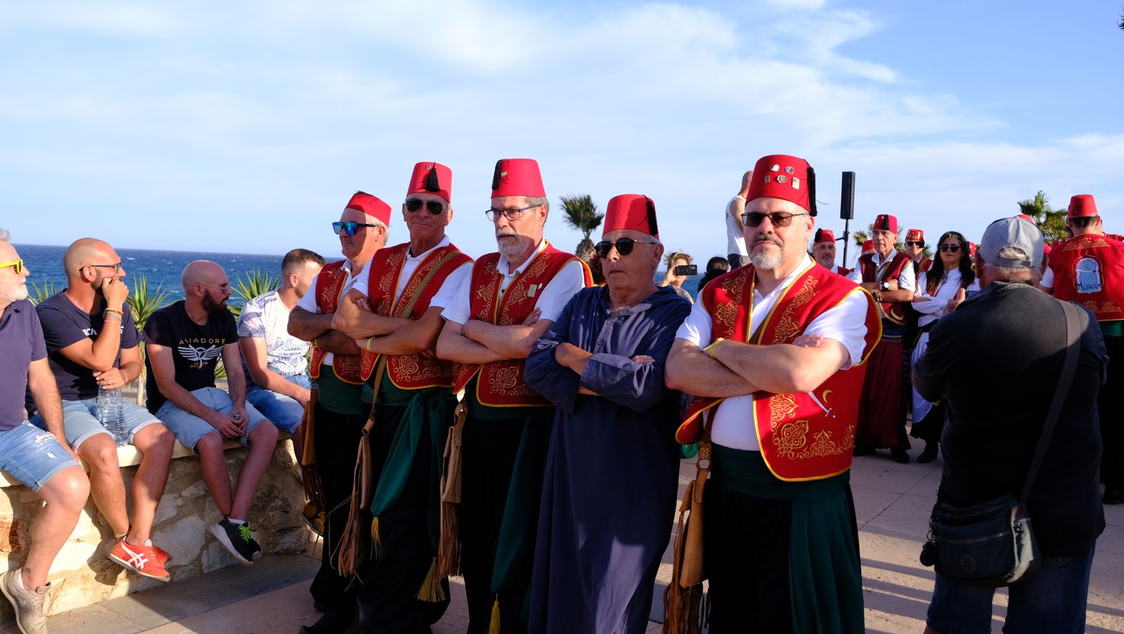 Moros y Cristianos de Mojácar en la Playa del Lance, en imágenes