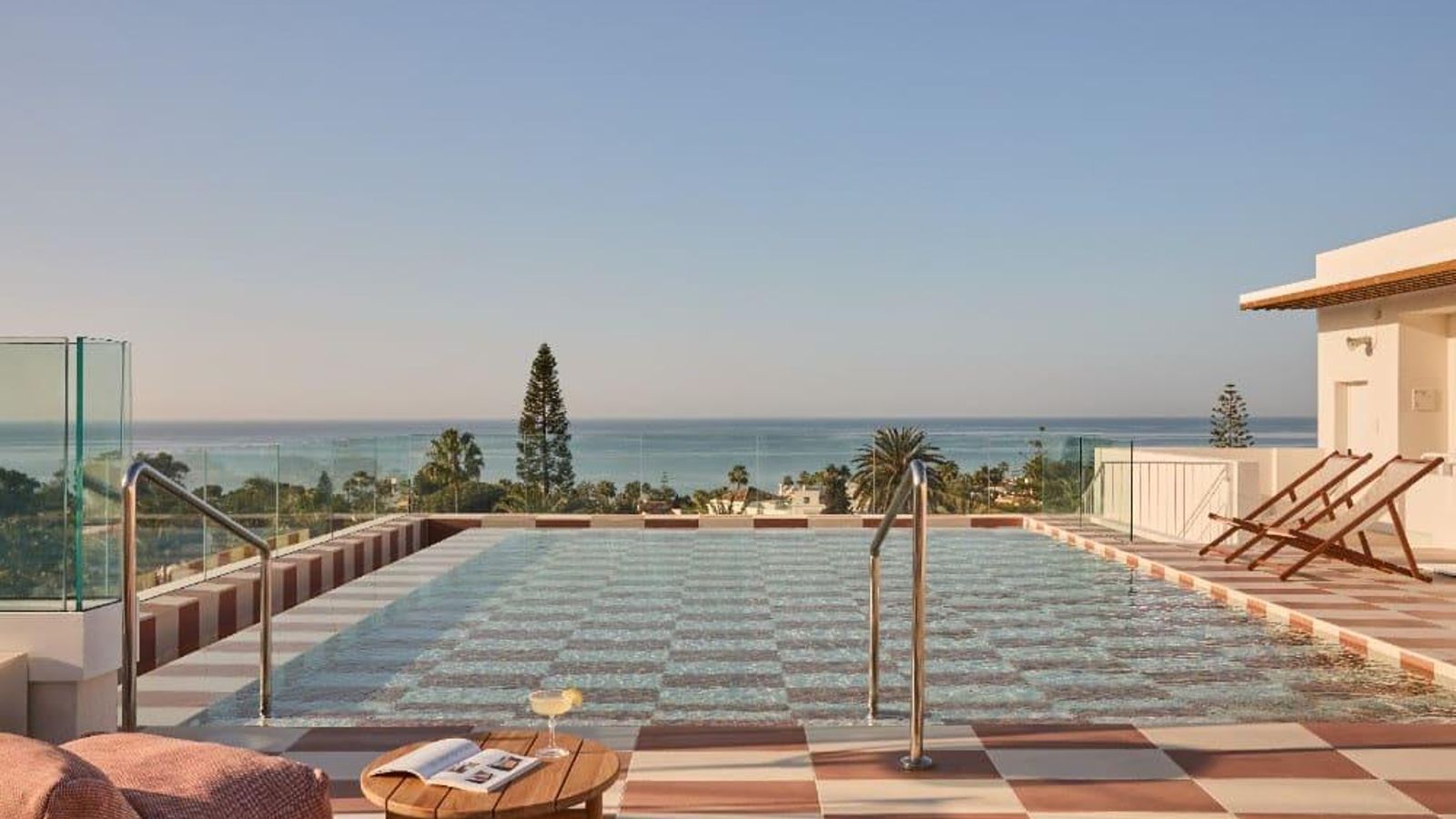 El Rooftop o azotea del hotel.