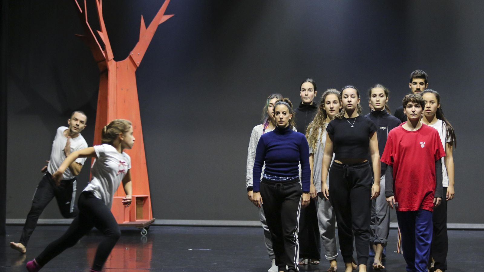 Ensayos en la Sala Gades.