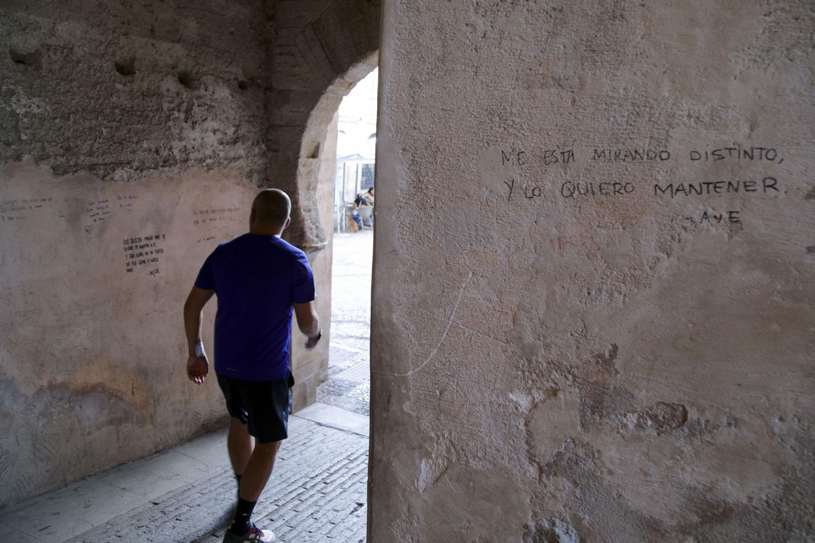 Pintadas en el Albaicín.