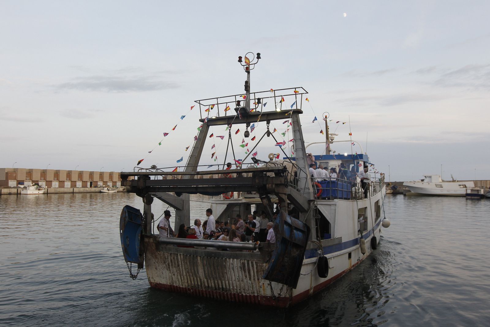 Procesión de la Virgen del Mar en Adra