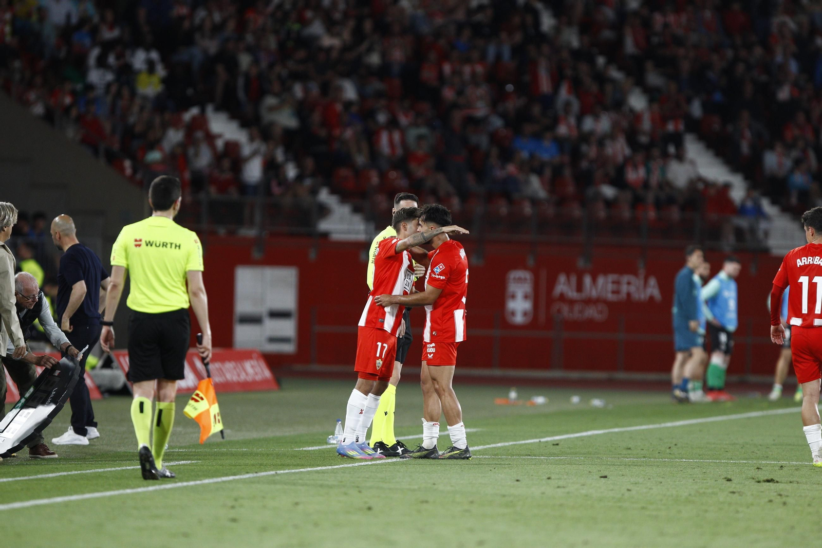 U.D. Almería-Racing de Santander, en imágenes