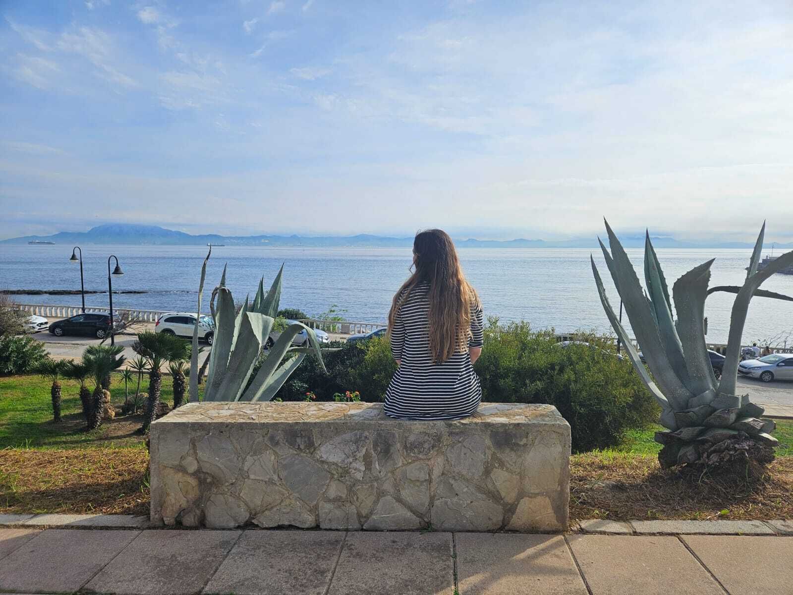 Vistas de África desde Tarifa