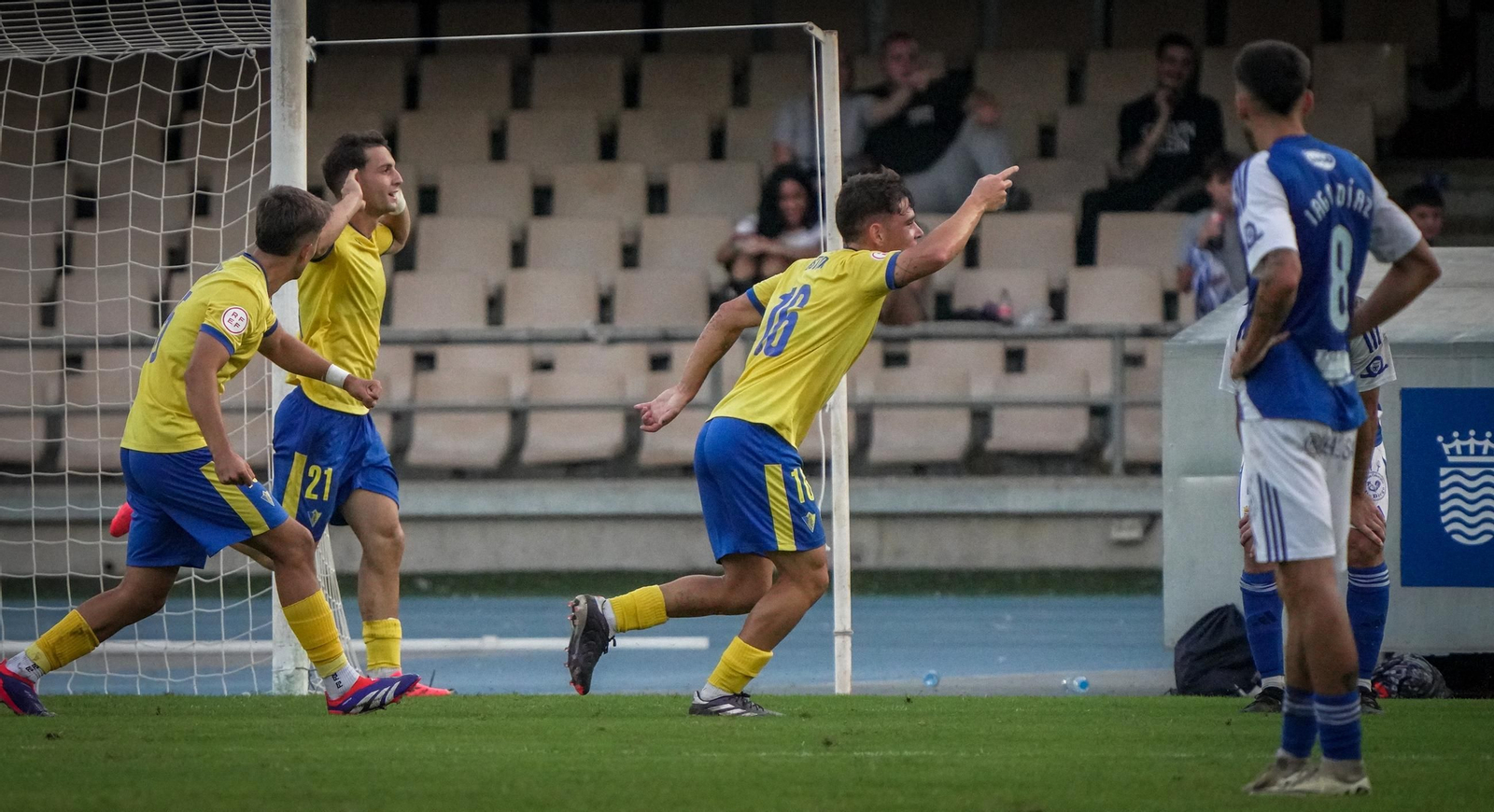 Imágenes del partido del Xerez CD - Cádiz Mirandilla