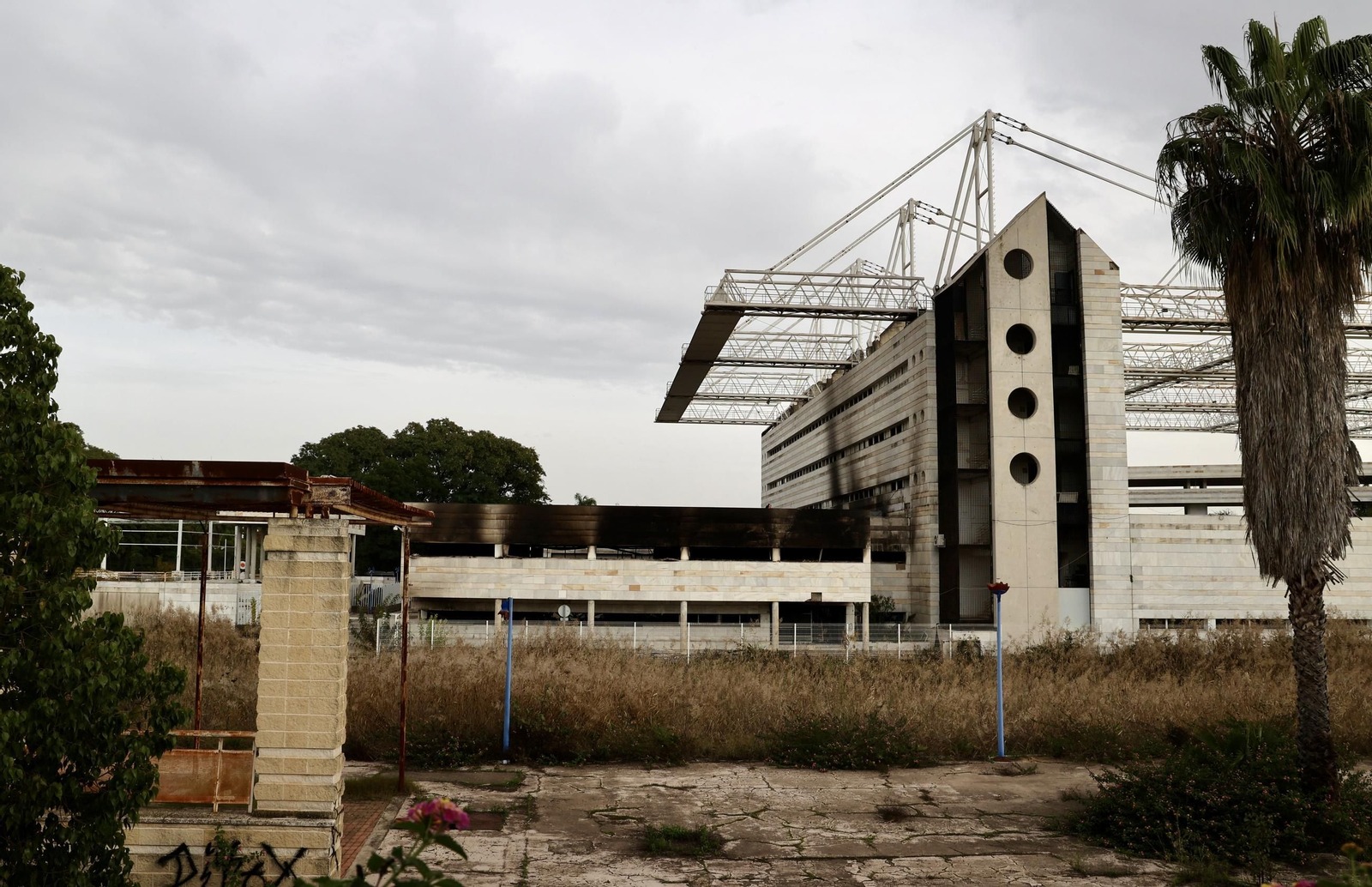 Así ha quedado el Auditorio Rocío Jurado tras el incendio