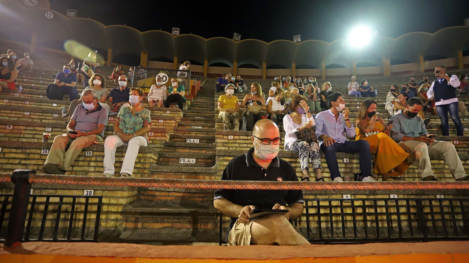 Las mejores fotos del concierto de Miguel Poveda en Algeciras