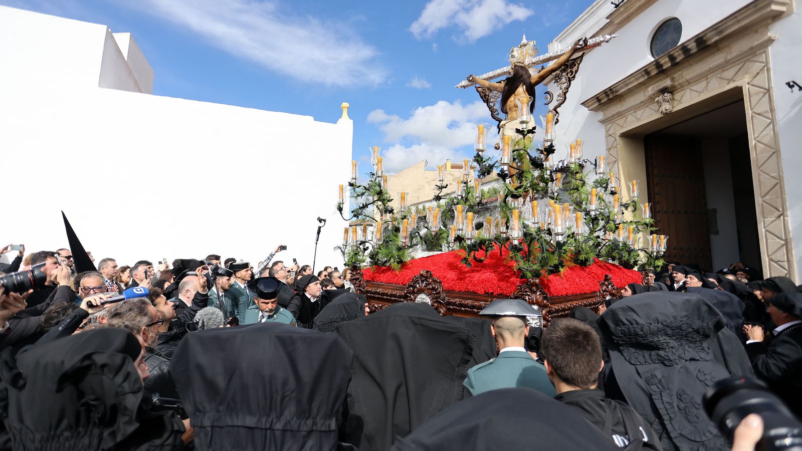 La Hermandad del Cristo de Jerez, en imágenes