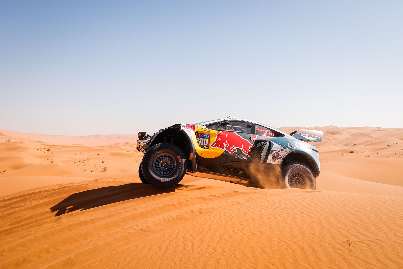 Las espectaculares imágenes del Dakar por las dunas