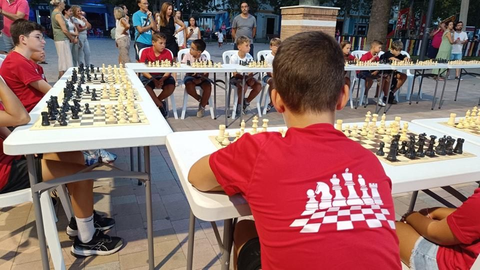 La simultánea de ajedrez de Villa del Río