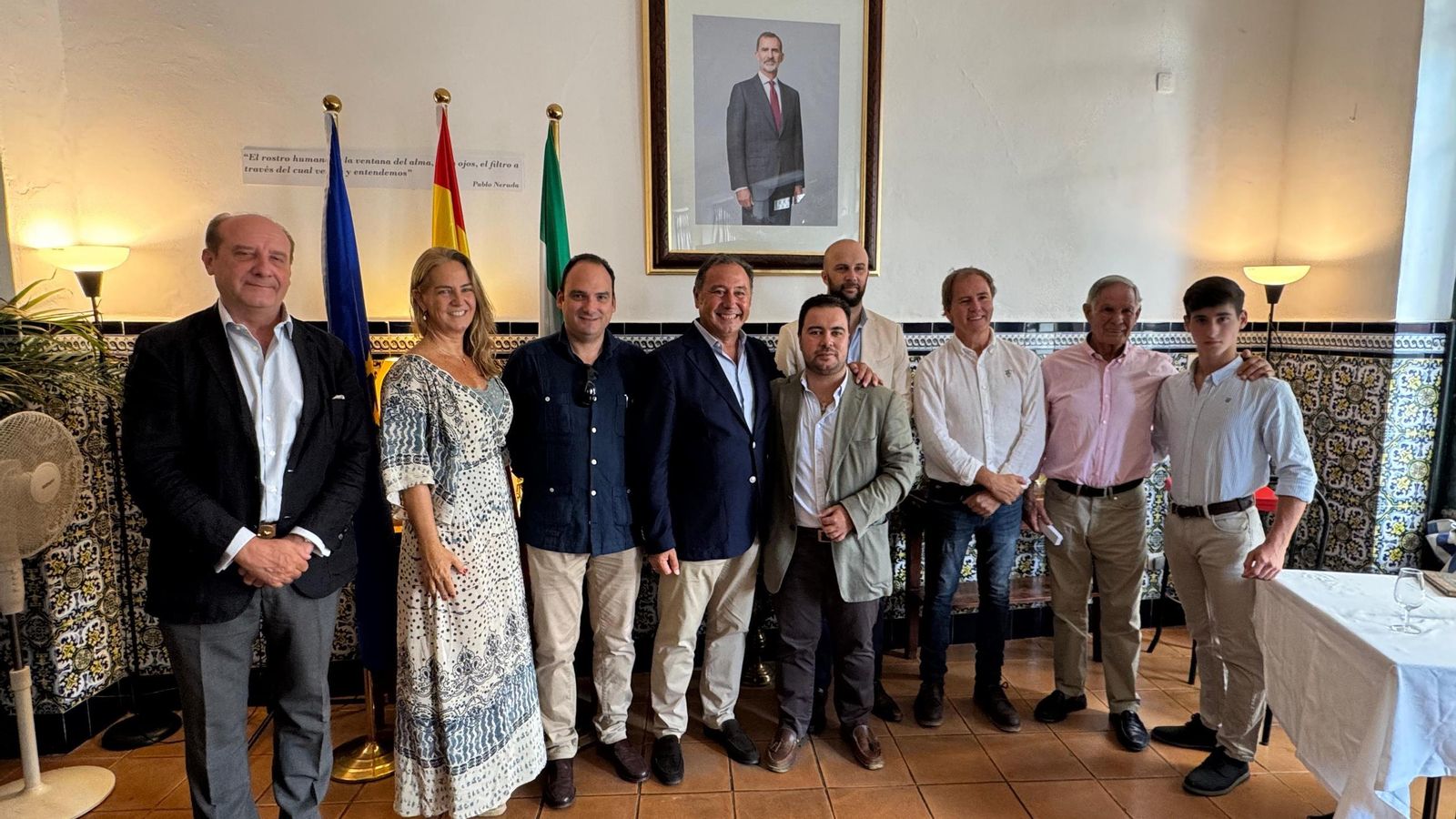 Joaquín Moeckel, Sol Cruz-Guzmán, Rafael Belmonte, Ricardo Sánchez, Rubén Espínola, Adrián Torres, Enrique Romero, Francisco Ruiz Miguel y Rogelio Pajuelo.