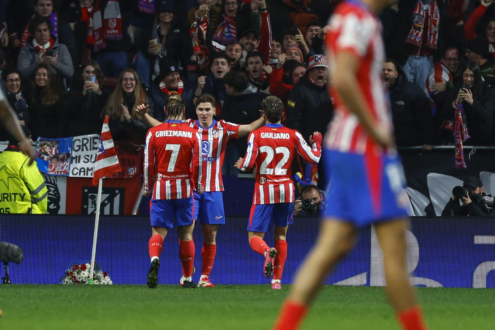 Las fotos del Atlético de Madrid - Bayer Leverkusen