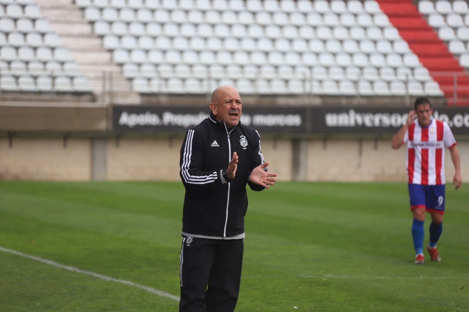 Claudio Barragán, en el Algeciras-Recreativo.